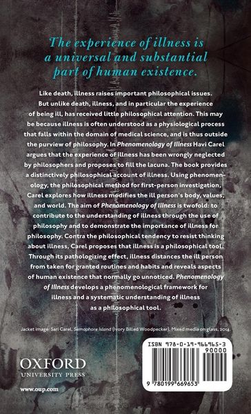 Produktbild: Phenomenology Of Illness C