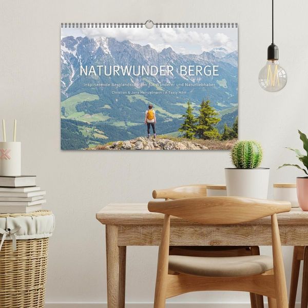 Produktbild: Naturwunder Berge (Wandkalender 2027 DIN A3 quer), CALVENDO Monatskalender