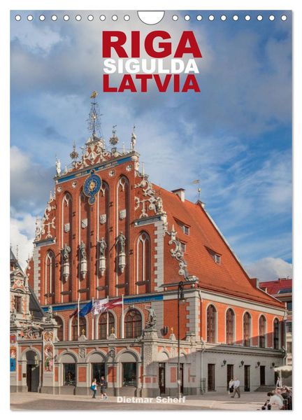 Produktbild: Riga Sigulda Latvia (Wall Calendar 2026 DIN A4 portrait), CALVENDO 12 Month Wall Calendar