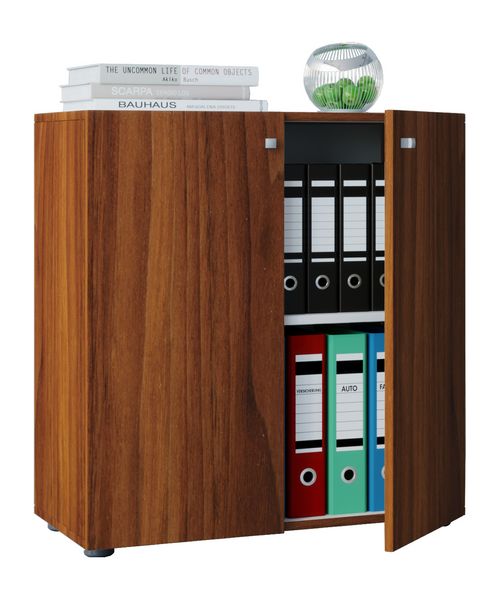 Produktbild: B&uuml;roschrank B&uuml;cher Ordner Aktenschrank Lona 2fach