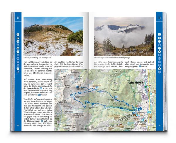 Produktbild: KOMPASS Wanderf&uuml;hrer Achensee, Karwendel, Brandenberger Alpen, Rofan, 55 Touren mit Extra-Tourenkarte