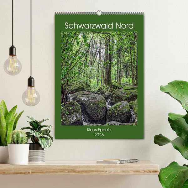 Produktbild: Schwarzwald Nord (Wandkalender 2026 DIN A2 hoch), CALVENDO Monatskalender