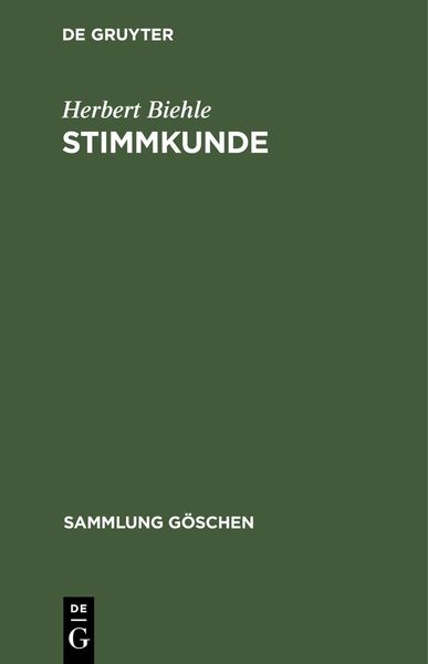 Produktbild: Stimmkunde