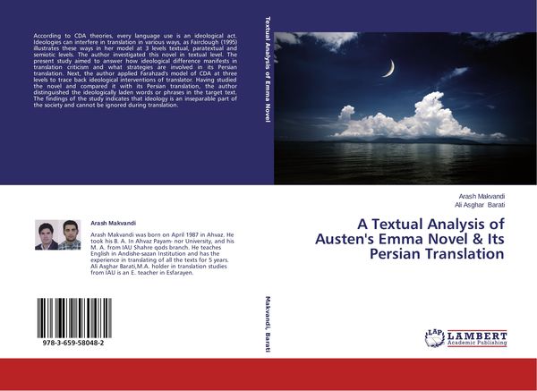 Produktbild: A Textual Analysis of Austen's Emma Novel & Its Persian Translation
