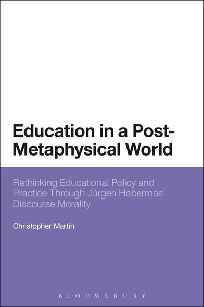 Produktbild: Education in a Post-Metaphysical World