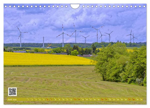 Produktbild: Kirchberg Hunsr&uuml;ck Impressionen (Wandkalender 2026 DIN A4 quer), CALVENDO Monatskalender