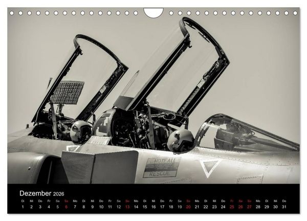 Produktbild: Phantoms bei der Luftwaffe (Wandkalender 2026 DIN A4 quer), CALVENDO Monatskalender