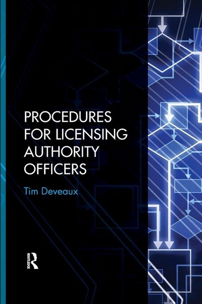 Produktbild: Procedures for Licensing Authority Officers