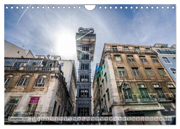Produktbild: Lisbon - Perspectives (Wall Calendar 2026 DIN A4 landscape), CALVENDO 12 Month Wall Calendar