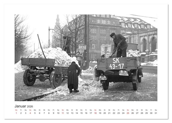 Produktbild: Leipzig : Fotografien von Karl Heinz Mai (1920-1964) (hochwertiger Premium Wandkalender 2026 DIN A2 quer), Kunstdruck in Hochglanz