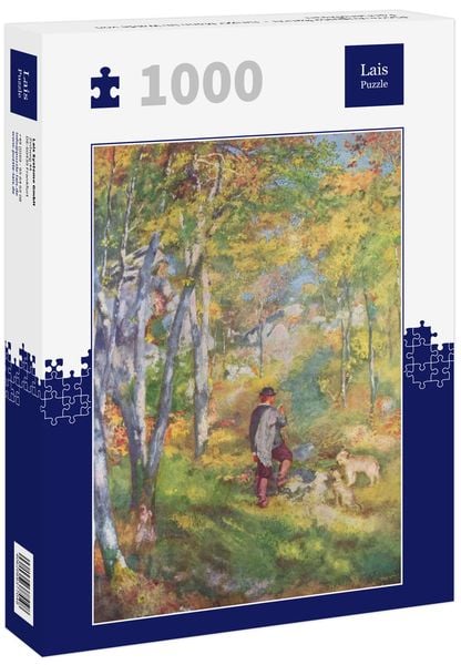Produktbild: Lais Puzzle Pierre-Auguste Renoir - Junger Mann im Walde von Fontainebleau 1000 Teile
