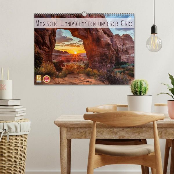 Produktbild: Magische Landschaften unserer Erde (Wandkalender 2026 DIN A3 quer), CALVENDO Monatskalender