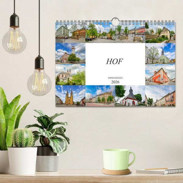 Produktbild: Hof Impressionen (Wandkalender 2026 DIN A4 quer), CALVENDO Monatskalender