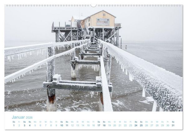 Produktbild: Mehr Nordsee (Wandkalender 2026 DIN A2 quer), CALVENDO Monatskalender