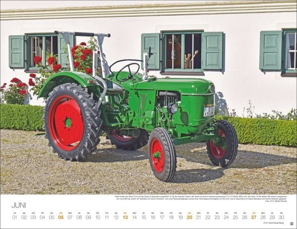 Produktbild: Starke Traktoren Posterkalender 2027