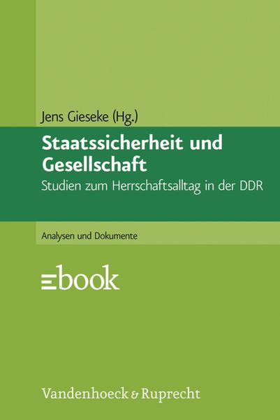 Produktbild: Staatssicherheit und Gesellschaft