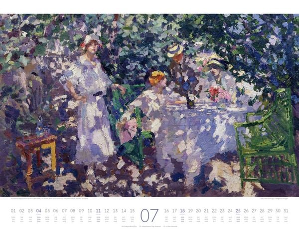Produktbild: Kunstwerk Garten Kalender 2027