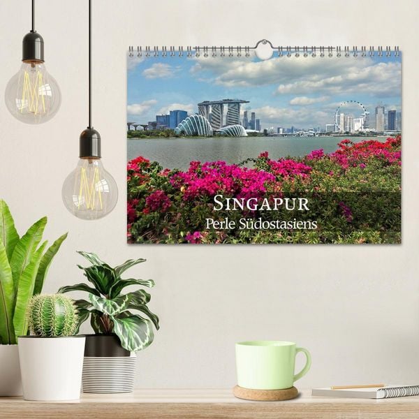 Produktbild: Singapur - Perle S&uuml;dostasiens (Wandkalender 2026 DIN A4 quer), CALVENDO Monatskalender