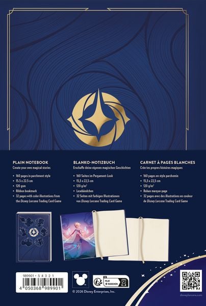 Produktbild: Disney Lorcana - Notebook - Notizbuch - Carnet de notes
