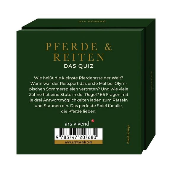 Produktbild: Pferde und Reiten - Das Quiz