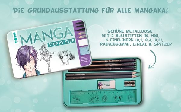 Produktbild: Manga Step by Step Designdose