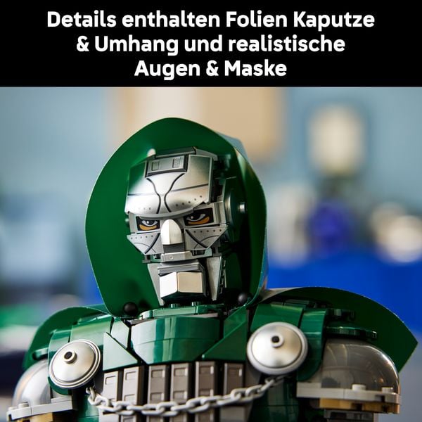 Produktbild: LEGO ǀ Marvel Doctor Doom B&uuml;ste Modellbau zum Sammeln 76345
