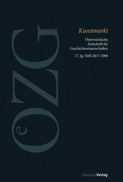 Produktbild: &Ouml;sterreichische Zeitschrift f&uuml;r Geschichtswissenschaften 2+3/06