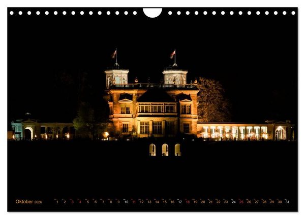 Produktbild: Eine Nacht in Dresden (Wandkalender 2026 DIN A4 quer), CALVENDO Monatskalender