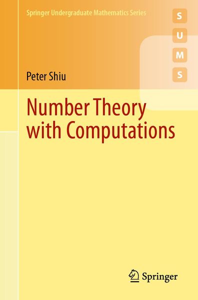 Produktbild: Number Theory with Computations