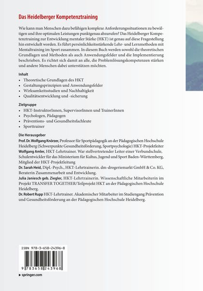 Produktbild: Das Heidelberger Kompetenztraining