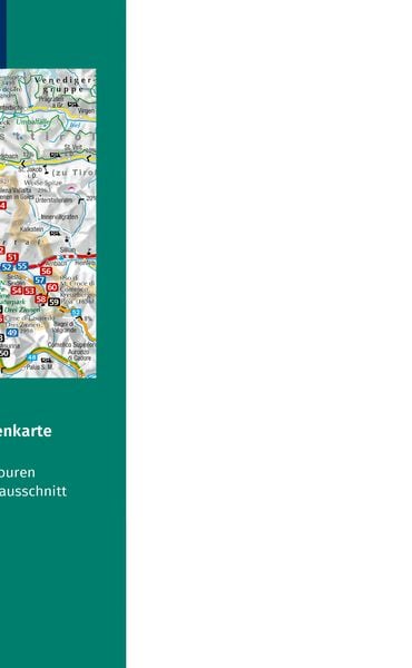 Produktbild: KOMPASS Wanderf&uuml;hrer Pustertal und seine Seitent&auml;ler, Herausragende Dolomiten, 60 Touren mit Extra-Tourenkarte