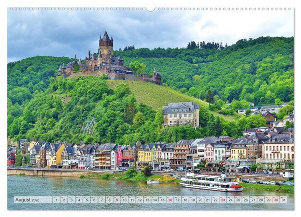 Produktbild: Bildsch&ouml;n - Die Mosel (hochwertiger Premium Wandkalender 2026 DIN A2 quer), Kunstdruck in Hochglanz