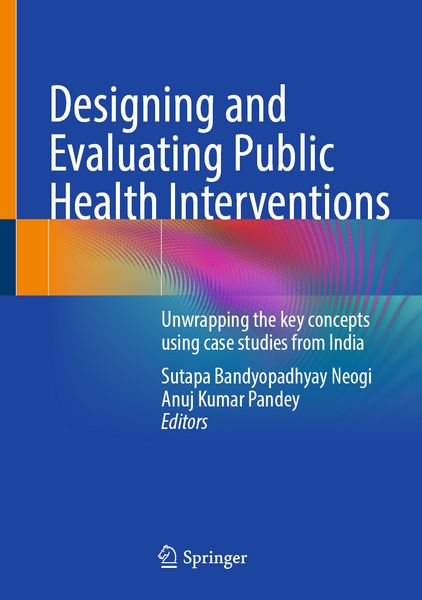 Produktbild: Designing and Evaluating Public Health Interventions