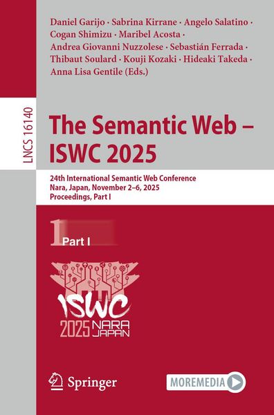 Produktbild: The Semantic Web - ISWC 2025