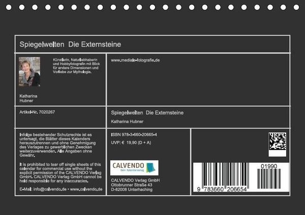 Produktbild: Spiegelwelten - die Externsteine (Tischkalender immerw&auml;hrend DIN A5 quer)