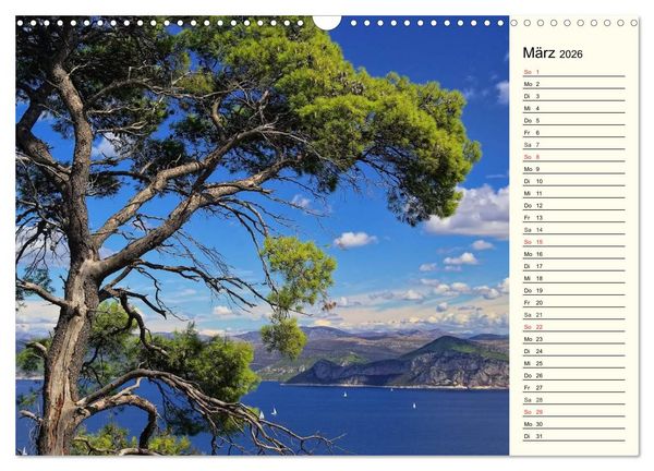 Produktbild: Kroatien (Wandkalender 2026 DIN A3 quer), CALVENDO Monatskalender