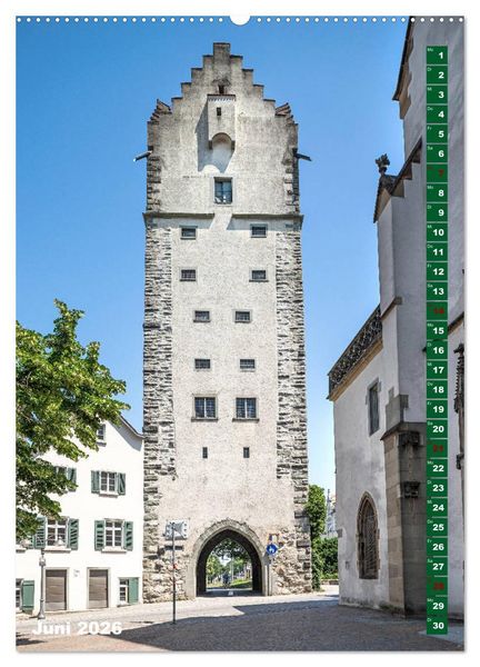 Produktbild: Ravensburg, Stadt der T&uuml;rme (Wandkalender 2026 DIN A2 hoch), CALVENDO Monatskalender
