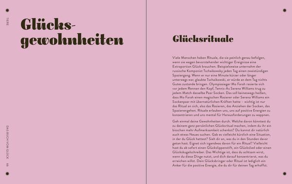 Produktbild: Das Buch vom Gl&uuml;ck