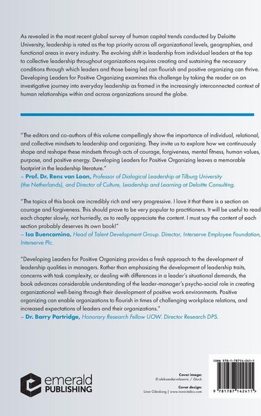 Produktbild: Developing Leaders for Positive Organizing