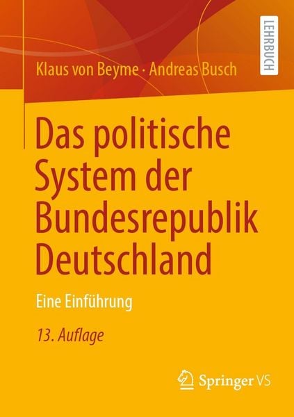 Produktbild: Das politische System der Bundesrepublik Deutschland