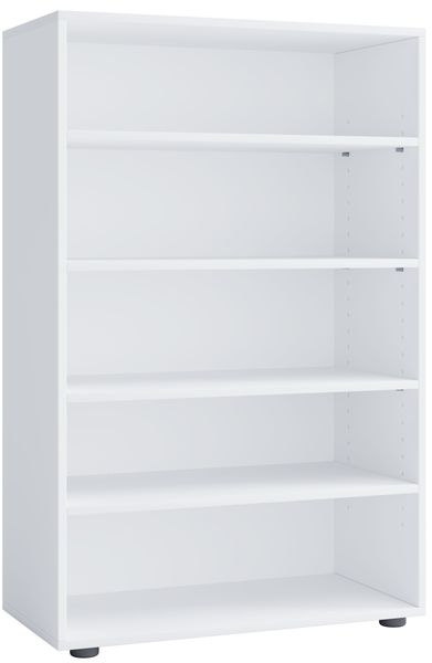 Holz-Schuhschrank | Maße: H. 110 x B. 70 x T. 37 cm | Allzweckschrank | 5 Fächer | ohne Türen– Lona