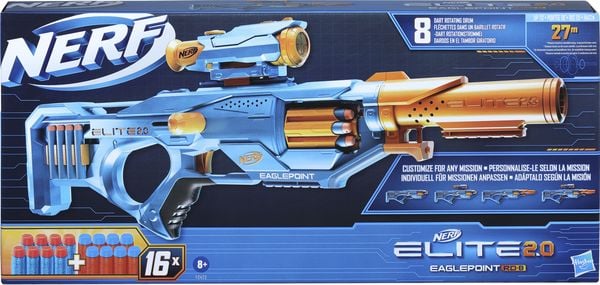 Hasbro F0423EU4 - Nerf Elite 2.0 Eaglepoint RD-8, Spielzeug Blaster