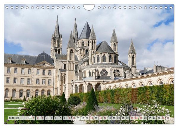 Produktbild: Normandie erleben (Wandkalender 2026 DIN A4 quer), CALVENDO Monatskalender