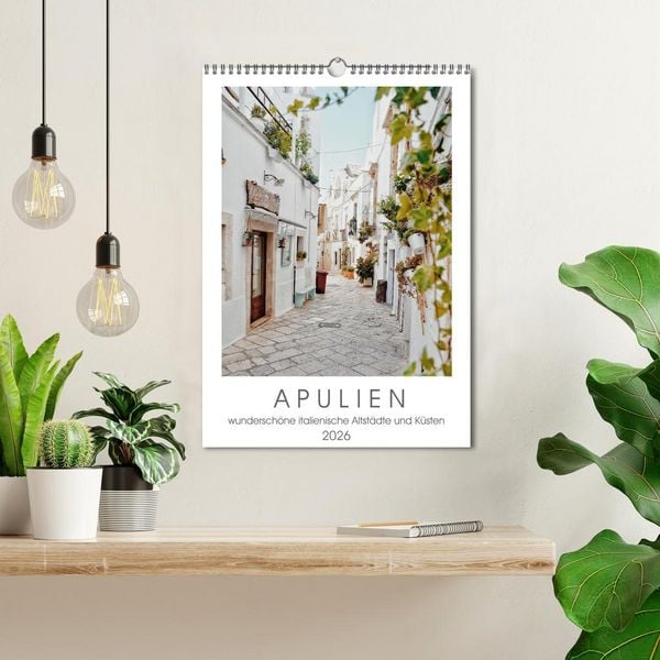 Produktbild: Apulien (Wandkalender 2026 DIN A3 hoch), CALVENDO Monatskalender