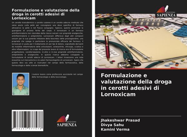 Produktbild: Formulazione e valutazione della droga in cerotti adesivi di Lornoxicam
