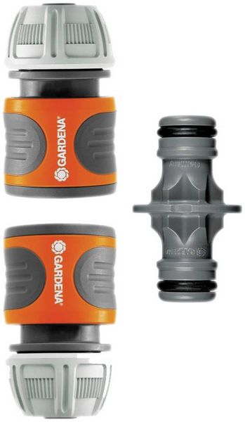 Produktbild: GARDENA 18283-20 Kunststoff Schlauchkupplung 13 mm (1/2") &Oslash;, Steckkupplung Set