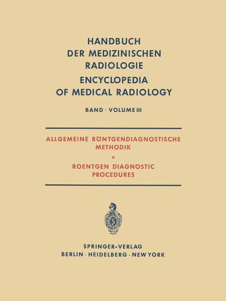 Produktbild: Allgemeine R&ouml;ntgendiagnostische Methodik Roentgen Diagnostic Procedures