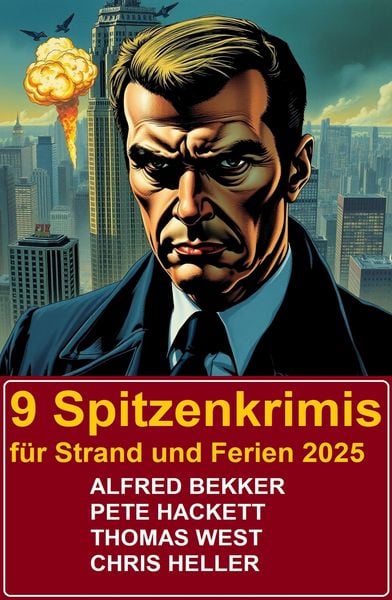 Produktbild: 9 Spitzenkrimis f&uuml;r Strand und Ferien 2025