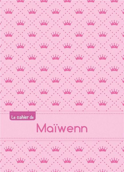 Produktbild: Cahier maiwenn blanc,96p,a5