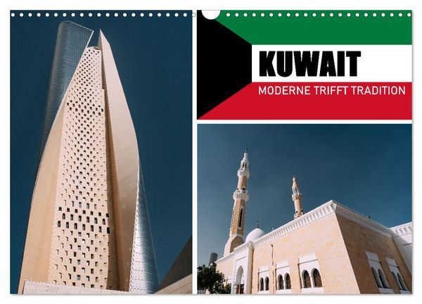 Produktbild: Kuwait - Moderne trifft Tradition (Wandkalender 2026 DIN A3 quer), CALVENDO Monatskalender
